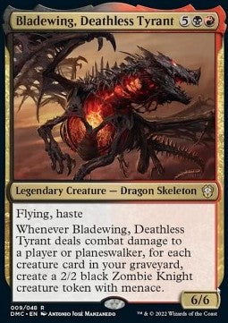 Bladewing, Deathless Tyrant DMC-9 Rare Near Mint Englisch