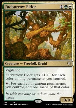 Faeburrow Elder DMC-149 Rare Near Mint Englisch