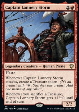 Captain Lannery Storm DMC-120 Rare Near Mint Englisch