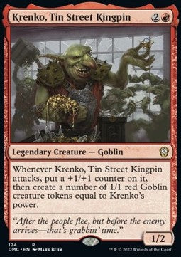 Krenko, Zinnstraßenboss DMC-124 Rare Near Mint Deutsch
