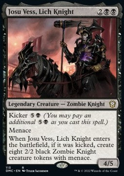 Josu Vess, Lich-Ritter DMC-113 Rare Near Mint Deutsch