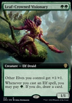 Leaf-Crowned Visionary XDMU-414 Rare Near Mint Englisch