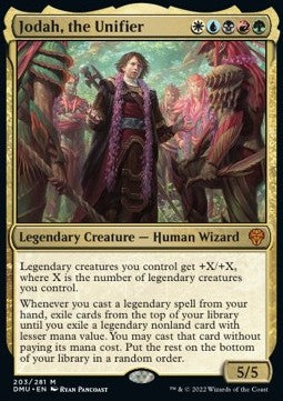 Jodah, the Unifier DMU-203 Mythic Excellent Englisch