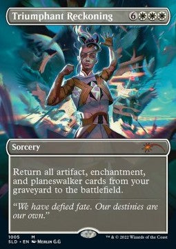 Triumphant Reckoning SLDPA-1005 Mythic Excellent Englisch Foil