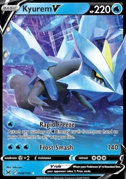 Kyurem V LOR-048 Ultra Rare Excellent Deutsch