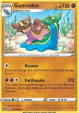 Gastrodon LOR-102 Uncommon Near Mint Deutsch