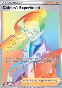 Colress's Experiment LOR-205 Secret Rare Good Englisch
