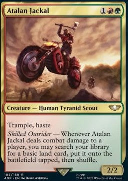 Atalan Jackal 40K-105 Rare Excellent Englisch