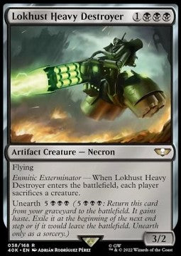 Schwerer Lokhusta-Destruktor 40K-38 Rare Excellent Deutsch