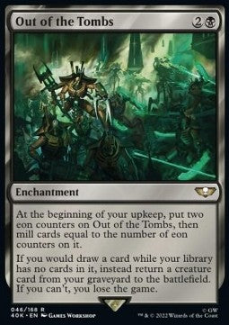 Out of the Tombs 40K-46 Rare Near Mint Englisch