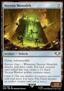 Necron-Monolith 40K-161 Rare Excellent Deutsch