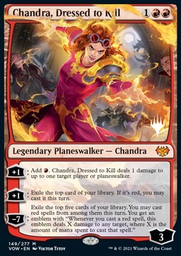 Chandra, Dressed to Kill PVOW-149 Mythic Good Englisch