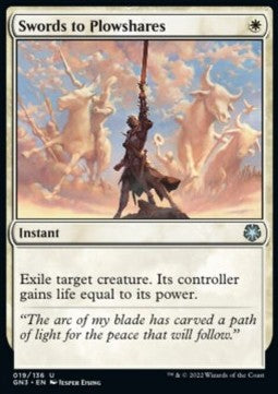 Swords to Plowshares GN3-19 Uncommon Near Mint Englisch