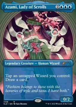 Azami, Lady of Scrolls SLDO2-1106 Rare Excellent Englisch Foil
