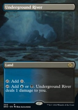 Underground River XBRO-300 Rare Near Mint Englisch