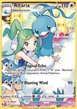 Altaria SIT-TG11 Holo Rare Excellent Deutsch