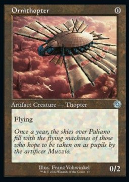 Ornithopter BRR-37 Uncommon Excellent Englisch
