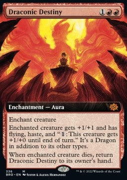 Draconic Destiny XBRO-336 Mythic Excellent Englisch