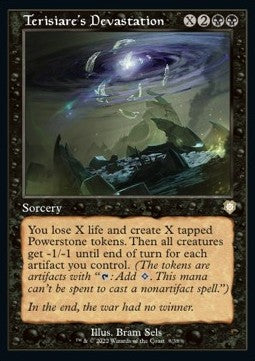 Terisiare's Devastation BRC-9 Rare Good Englisch