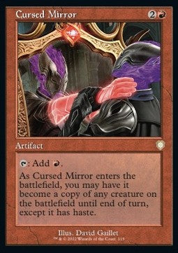 Cursed Mirror BRC-115 Rare Near Mint Englisch