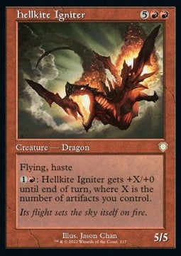 Hellkite Igniter BRC-117 Rare Good Englisch