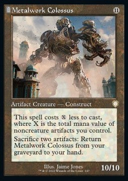 Metalwork Colossus BRC-147 Rare Near Mint Englisch