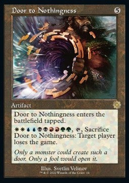 Door to Nothingness BRR-14 Rare Near Mint Englisch Foil