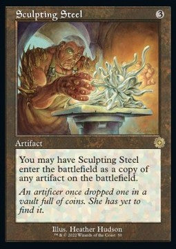 Sculpting Steel BRR-50 Rare Excellent Englisch