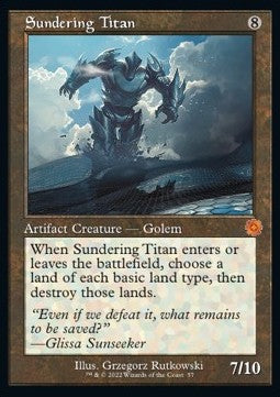 Sundering Titan BRR-57 Mythic Near Mint Englisch