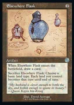 Elsewhere Flask BRR-78 Uncommon Near Mint Englisch