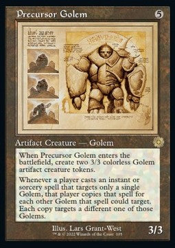 Precursor Golem BRR-105 Rare Excellent Englisch