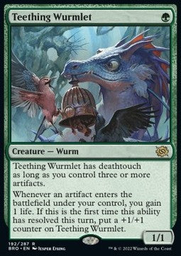Teething Wurmlet BRO-192 Rare Near Mint Englisch