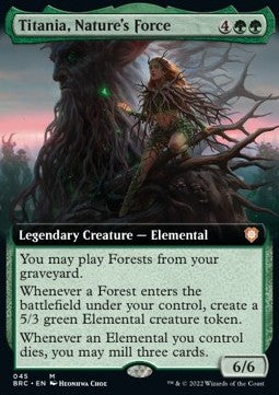 Titania, Nature's Force XBRC-45 Mythic Near Mint Englisch