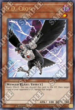 D.D. Crow BLCR-077 Ultra Rare Good Englisch 1. Auflage