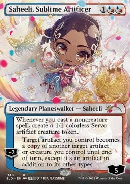 Saheeli, Sublime Artificer SLDLILR-1143 Rare Excellent Englisch Foil