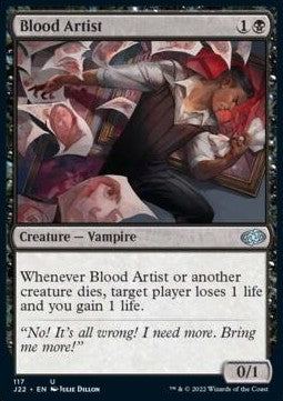 Blood Artist J22-117 Uncommon Near Mint Englisch