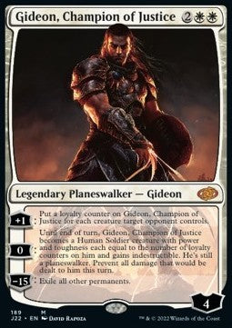 Gideon, Champion of Justice J22-189 Mythic Good Englisch
