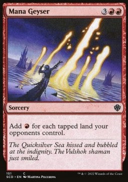Mana Geyser SCD-151 Common Near Mint Englisch