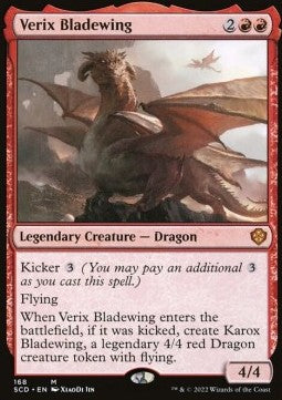 Verix Bladewing SCD-168 Mythic Excellent Englisch