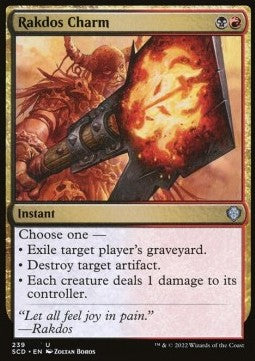 Rakdos Charm SCD-239 Uncommon Excellent Englisch