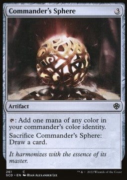 Commander's Sphere SCD-261 Common Excellent Englisch