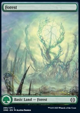 Wald (V.1) ONE-266 Land Excellent Deutsch Foil
