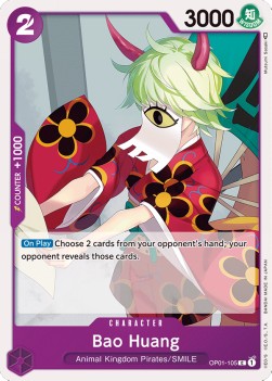 Bao Huang (OP01-105) OP01 Common Near Mint Englisch