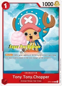 Tony Tony.Chopper (ST01-006) (V.2) ST01 Common Near Mint Englisch