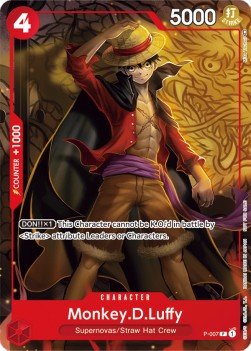 Monkey.D.Luffy (P-007) (V.1) P Promo Near Mint Englisch