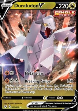 Duraludon V CRZ-103 Ultra Rare EX Deutsch