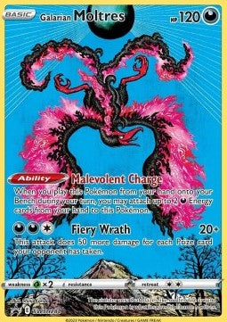 Galarian Moltres SWSH-284 Promo Near Mint Englisch
