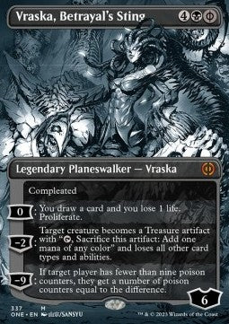 Vraska, Betrayal's Sting (V.2) XONE-337 Mythic Excellent Englisch
