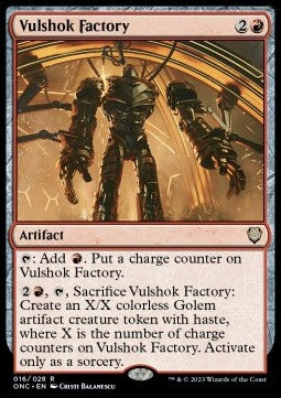 Vulshok Factory ONC-16 Rare Excellent Deutsch