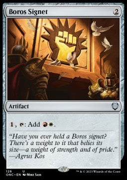 Boros Signet ONC-126 Uncommon Excellent Englisch
